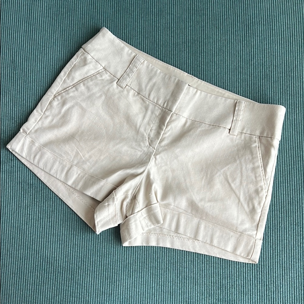 Women's Cream Shorts